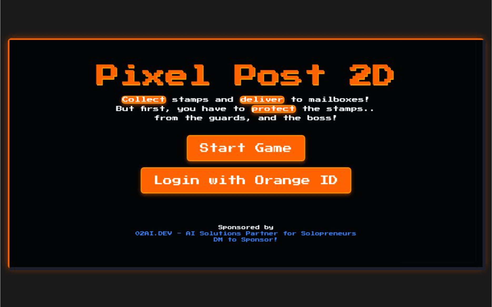 Pixel Post 2D screenshot